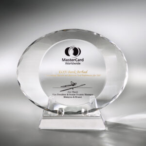 Crystal Plaque CR0227