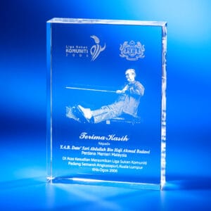 Crystal Plaque CR0229
