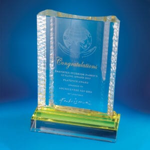 Crystal Plaque CR0232