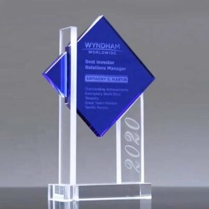 Crystal Plaque CR9384
