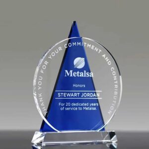 Crystal Plaque CR9385