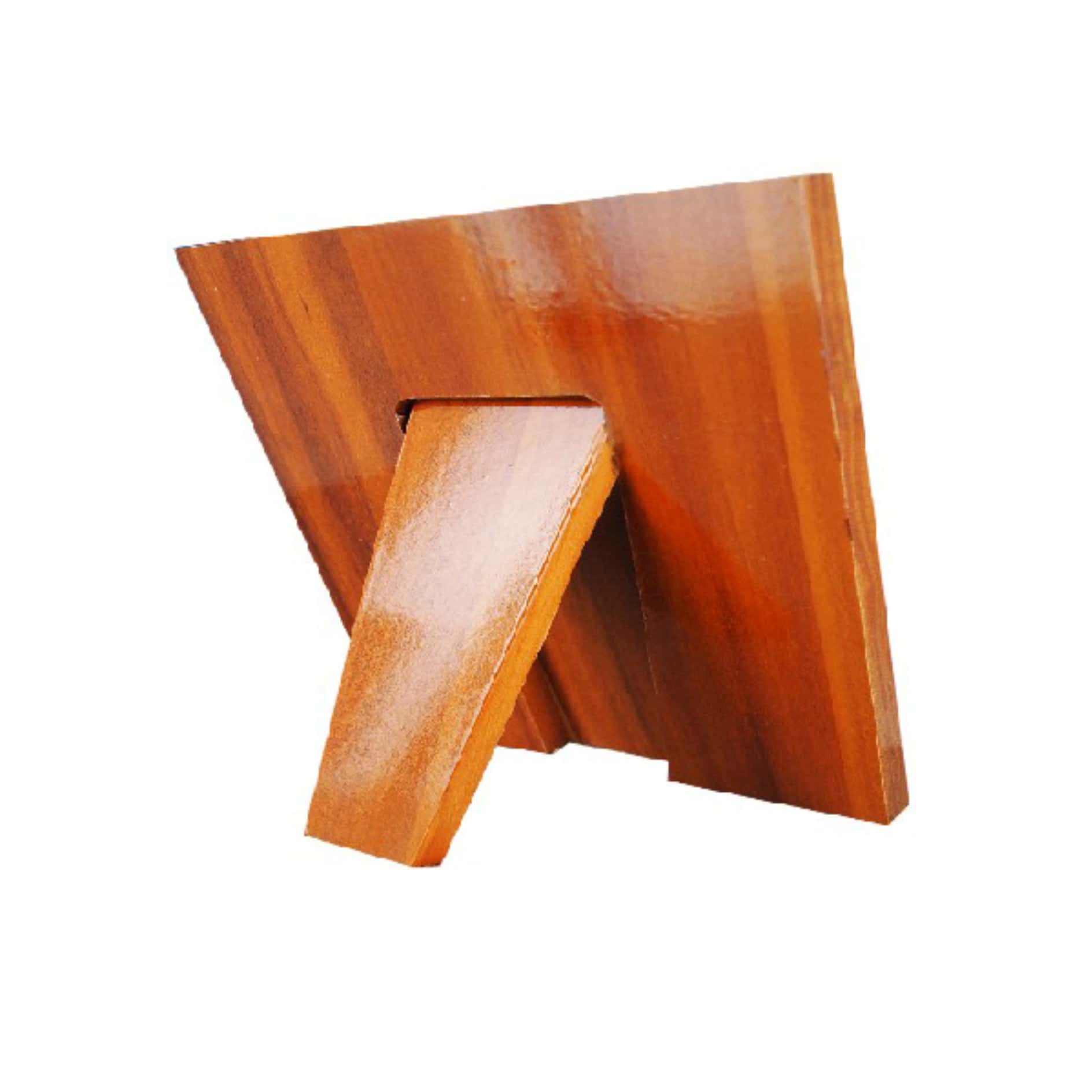 Clock Plaques Wooden Crystal Plaque (Clock) CL2045 Wooden Crystal Plaque (Clock) CL2045 - Image 2