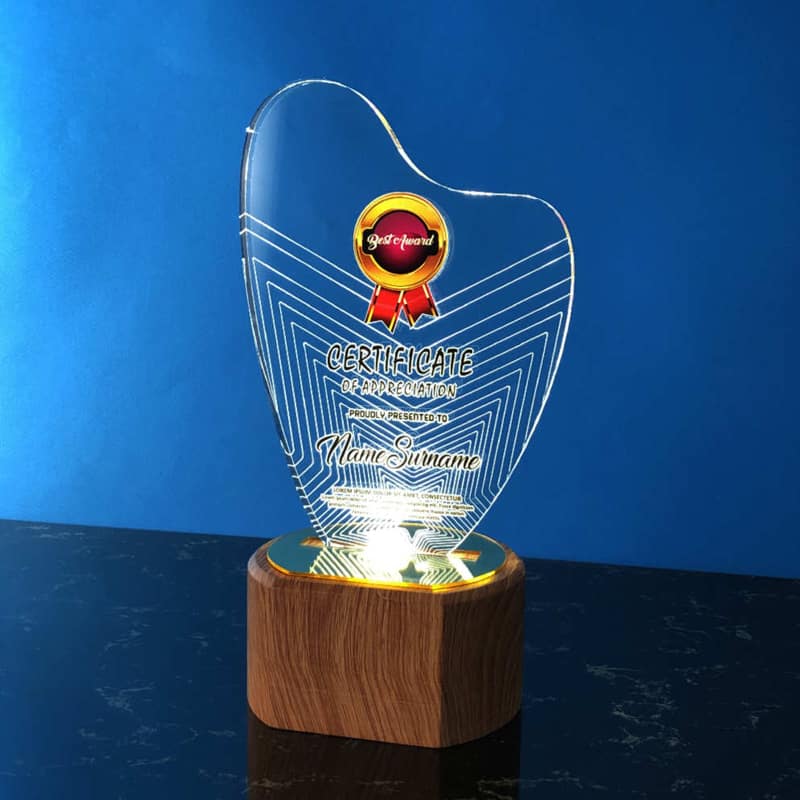 Acrylic Trophy Acrylic LED Trophy SP5055 Acrylic LED Trophy SP5055