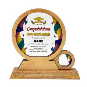 Acrylic Plaque SP5091