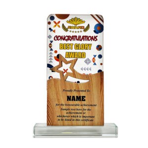Acrylic Plaque SP5097