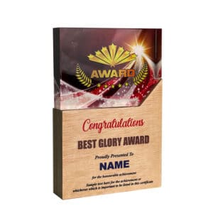 Acrylic Plaque SP5109