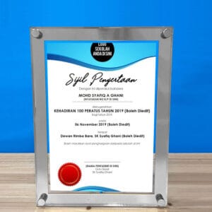 Acrylic Plaque SP5144