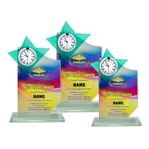 Clock Plaques Crystal Plaque CL2079 Crystal Plaque CL2079