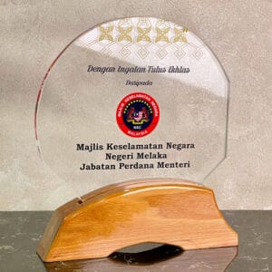 Crystal Plaque CR3114