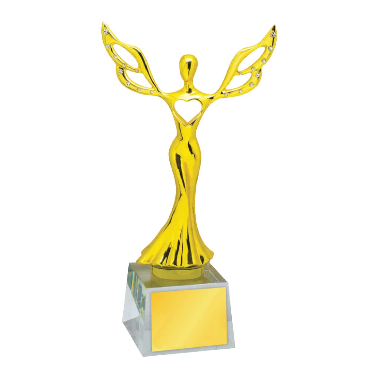 Golden Trophy Sculpture Trophy CA9010 Sculpture Trophy CA9010