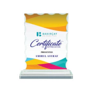 Crystal Plaques RC9513