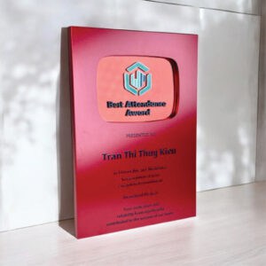 Acrylic Plaque 5248